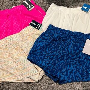 Nike and DSG girls youth athletic shorts size Large